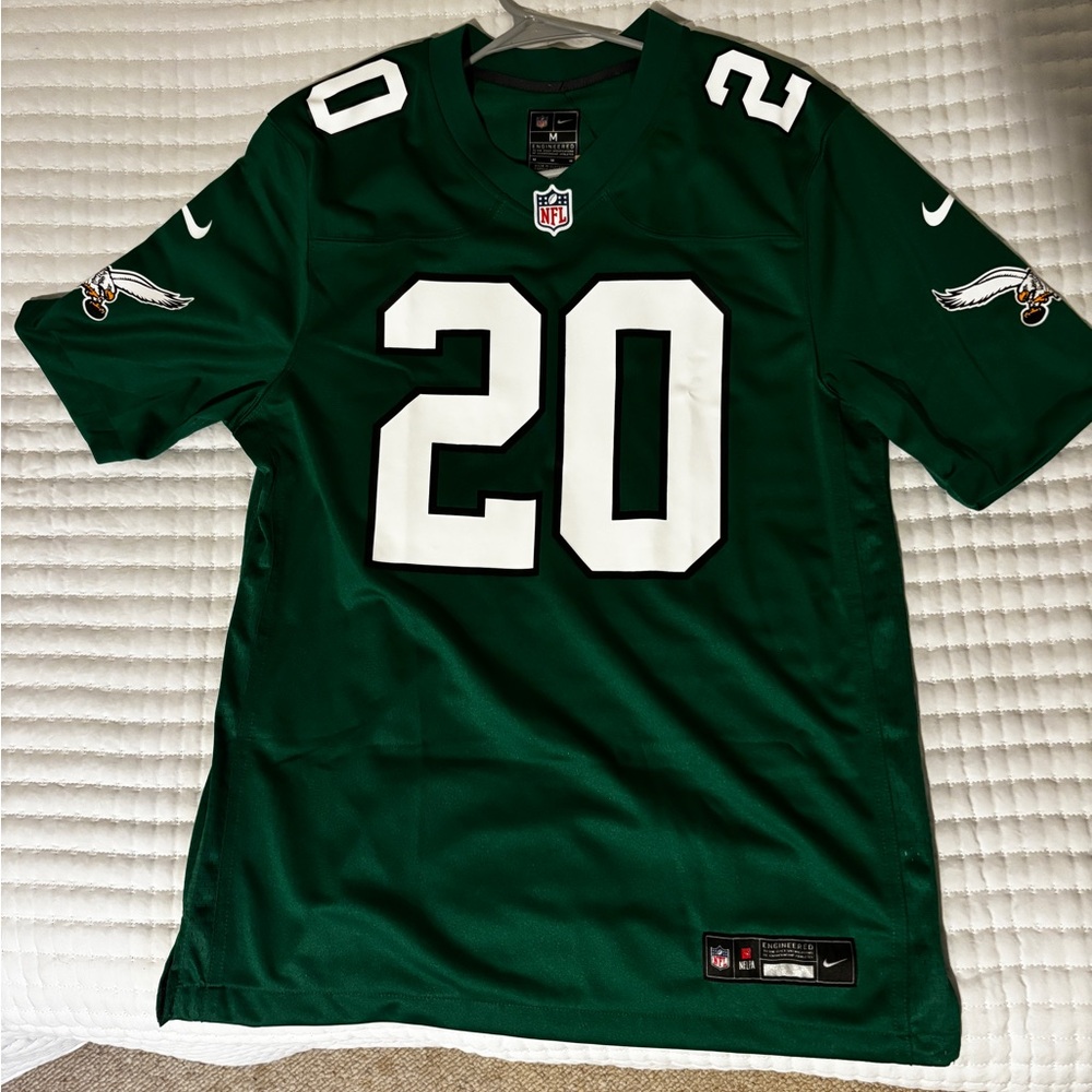 Philadelphia Eagles Kelly Green Brian Dawkins jersey